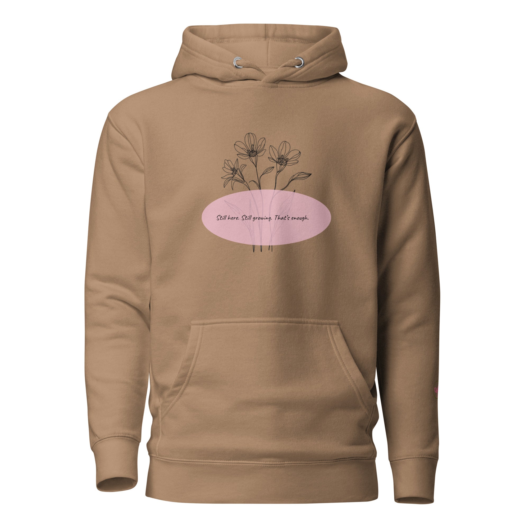 Rooted & Loved Affirmation Hoodie | Cozy Gift for Moms & Pet Parents